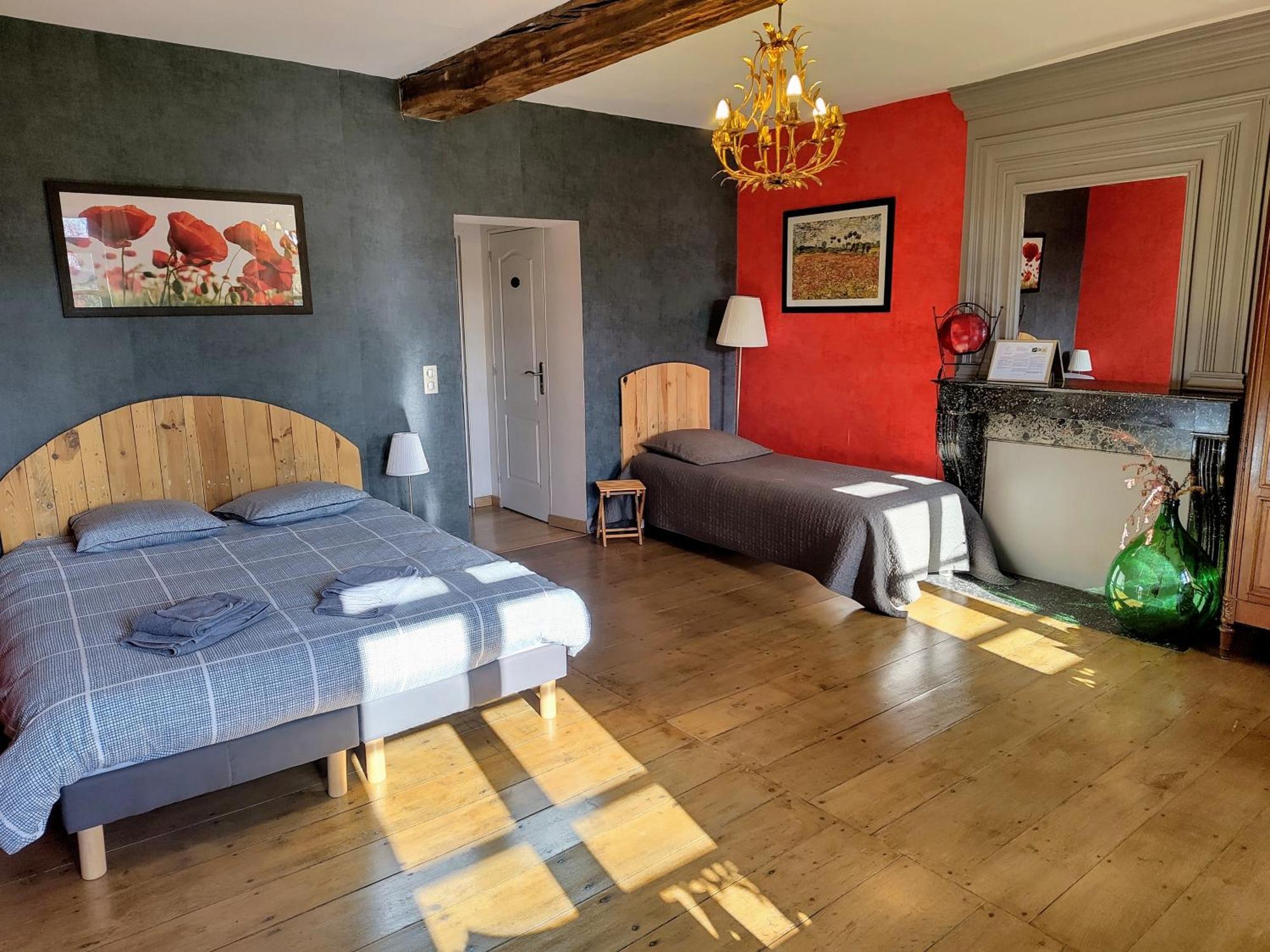 Aubepine Bed & Breakfast Sains-du-Nord Ngoại thất bức ảnh
